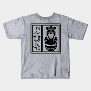 GEEK BEAR: COWBOY Kids T-Shirt